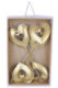 Přízdoba srdce METAL, zapichovací, kov, zlatá, 6x17x1,5cm, box 12ks - Objevte nae FSC certifikovan zapichovac dekorace. etrn k prod, krsn pro v domov.