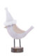 Ptáček s bílým kulichem - Objevte pestrou nabdku dekorac na postaven od Ego Dekor. Dodaj vaemu domovu a zahrad jedinen arm a atmosfru.