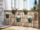 Květináč CAPRI, balkonový, 20cm, plast, bílá|WHITE  (ZAP-832907)