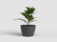 Květináč SAN REMO, samozavlažovací, 42cm, plast, tm.šedá|ANTHRACITE  (ZAP-840902)