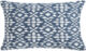 Polštář Happy Cuba, 45x45cm, tmavě modrá, bílá - Dekorativn polt je opaten zipem pro snadnou drbu. Povlak je ze 100% bavlny a lze ho prt v prace na 40C.