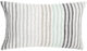 Polštář Cuba Stripe, 45x45cm, černá, bílá, šedá, hnědá, modrá - Dekorativn polt je opaten zipem pro snadnou drbu. Povlak je ze 100% bavlny a lze ho prt v prace na 40C.