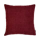 Polštář KANTHA SLUB, 45x45cm, červená|bordó - Dekorativn polt je opaten zipem pro snadnou drbu. Povlak je ze 100% bavlny a je doporueno run pran.