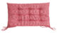 Sedací polštář na židli St. Maxime, 38x38x5cm, jahodově růžová - Provan podsedk vhodn pro venkovn pouit na stanoviti chrnnm ped vlivy poas. Je vyroben ze 100% polyesteru a lze ho prt v prace na 30C.