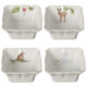 Miska zapkac 12cm|0,36L, DEER FRIENDS, bl, set - Formy na peen a zapkac msy Casafina: kvalita, design, originalita. Jemn, odoln kamenina. Rzn barvy, vzory, tvary. Formy Casafina  peen se stylem.