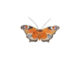Zvířátka a postavy OUTDOOR Dekorace Včela & Motýl, na květináč, 8-11cm, 2T  (ZEE-37000616)