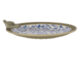 Ptačí koupel, modrobílá keramika  (ZEE-AC10)
