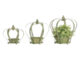 Květináč s popínací korunou - kov, zelená patina, S3 - Kvtine|kvtnky z kovu, terakoty, keramiky a dalch materil od Esschert Design. Stylov a kvalitn doplky pro vae rostliny.