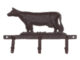 Háček se 3mi háčky COW, litina, 19x5x17cm  (ZEE-LH335)