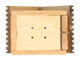 Budka dřevená - Sýkora modřinka, 19x18x23cm, dárkové balení  (ZEE-NK104)