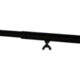 Konzolka stolní se svorkou 117,7-211,5cm, černá  (ZEE-PY100)