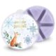 Vosk LAVENDER SNOWFALL, 59g , do aroma lampy - Vonn vosk do aromalampy z prmiovho parafnu.Uijte si 50 - 80 hodin siln a dlouhotrvajc vn s vosky znaky Goose Creek.