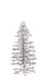 Stromek dekorační RASPUTIN, bílá, 17x30cm - Popis se pipravuje - mono na dotaz