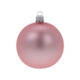 Ozdoba vánoční koule, růžová|světlá, 8cm - Popis se pipravuje - mono na dotaz
