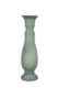 Svícen|váza 40cm, ABRIL, zelená matná - Krsn svcen zECO produkt VIDRIOS SAN MIGUEL 100% spotebitelsky recyklovan sklo s certifikac GRS.