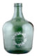 Lahev/demižón NATURAL, 12L, zelená - Praktick demin zECO produkt VIDRIOS SAN MIGUEL 100% spotebitelsky recyklovan sklo s certifikac GRS.