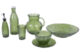 Lahev s nálevkou FLORA, zelená  (ZSM-5795-3DB616)