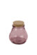 Sklenice s korkovým uzávěrem SAC, 0,38L růžová - Elegantn, udriteln a praktick sklenice z recyklovanho skla. Prozkoumejte nai kolekci jet dnes a najdte ty prav kousky pro v domov!
