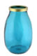 Váza MONTANA, 28cm|4,35L, sv. modrá - Krsn vza zECO produkt VIDRIOS SAN MIGUEL 100% spotebitelsky recyklovan sklo s certifikac GRS.