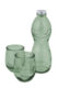 Lahev a 2 sklenice WATER, sv. zelená  (ZSM-XMD5972.03)