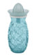Sklenice s odšťavňovačem ANANAS, 0,7L, sv. modrá - Krsn sklenice zECO produkt VIDRIOS SAN MIGUEL 100% spotebitelsky recyklovan sklo s certifikac GRS.