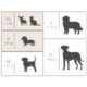 Pelíšek pro psa s okrajem 60x40x18cm, COCOON CANVAS, Navy  (ZVB-43251.604018.21)