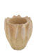 Váza RIBB, teaková, pr.15x18cm - Vzy Van der Leeden. Run prce z prodnch, udritelnch materil.