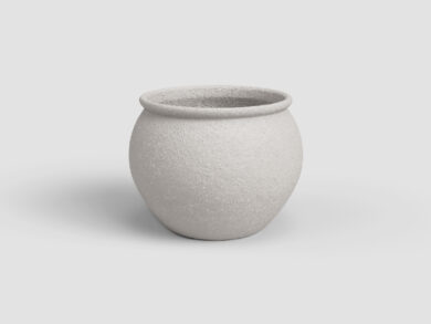 Květináč ARTEMIS, 29cm, keramika, bílá|WHITE  (ZAC-843804)