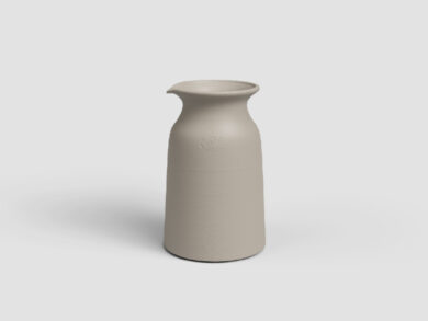 Džbán BIA, 30cm, keramika, béžová|BEIGE  (ZAC-844702)