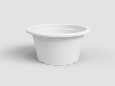 Květináč VENEZIA, 20cm, plast, bílá|WHITE  (ZAP-808445)