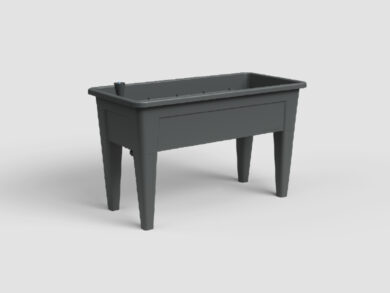 Sadbovač|box pro pěstování rostlin VENEZIA, 100cm, plast, tm.šedá|ANTHRACITE  (ZAP-815061)