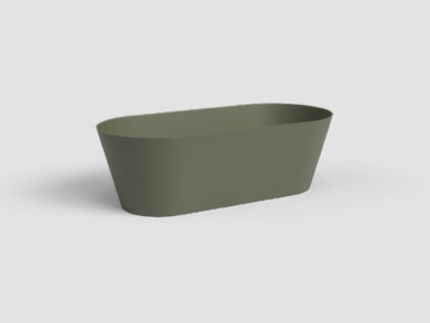 Truhlík PORTO, 30cm, plast, zelená|DRY GREEN  (ZAP-828238)