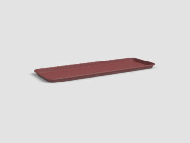 Miska pod truhlík CAPRI, 50cm, plast, červená|DARK RED  (ZAP-837612)