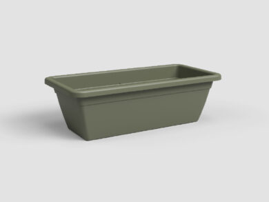 Truhlík VENEZIA, XL, 60cm, plast, zelená|DRY GREEN  (ZAP-838824)