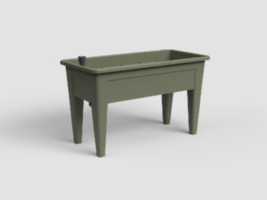 Sadbovač|box pro pěstování rostlin VENEZIA, 100cm, plast, zelená|DRY GREEN  (ZAP-838954)