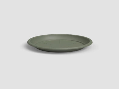 Tácek pod květináč, kulatý, 22cm, plast, zelená|ASH GREEN  (ZAP-846447)