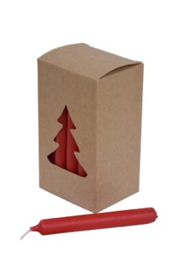 Svíčka ED pr.12x102mm, červená | red, box 20ks  (ZBC-3771201)