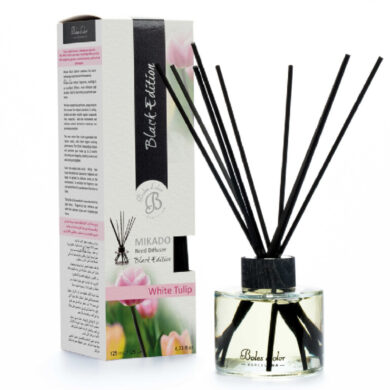 Difuzér MIKADO (Black Edition) 125 ml. White Tulip  (ZBD-0800008)