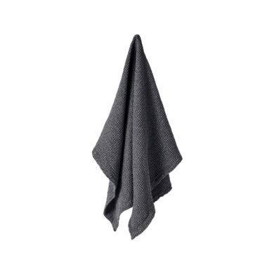 Utěrka 70x50cm, 100% bavlna, KITCHEN TOWELS, Black  (ZCF-CFT0084-OSBK)