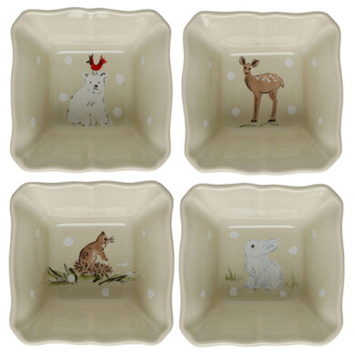 Miska zapékací|ramekin 10cm|0,15L, DEER FRIENDS, b  (ZCF-DF639-LIN)