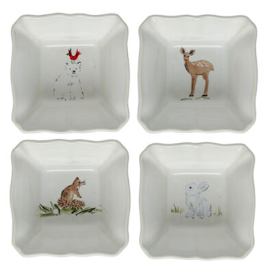 Miska zapékací|ramekin 10cm|0,15L, DEER FRIENDS, b  (ZCF-DF639-WHI)