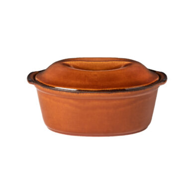 Hrnec s poklopem 25x16cm|1,5L, POTERIE, hnědá|Caramel  (ZCF-DH251-CAR)