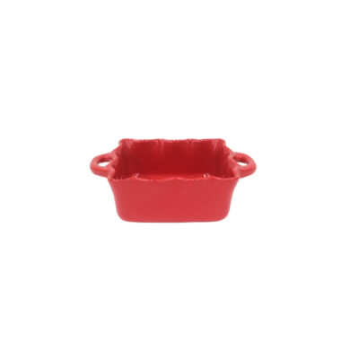 Mísa zapékací 24x17cm, COOK & HOST, červená  (ZCF-RFF220-RED)