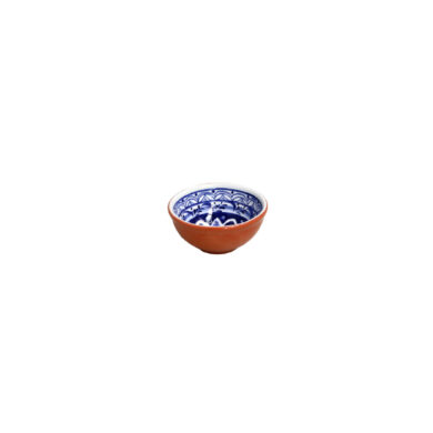 Miska na dip pr.11cm ALENTEJO TERRACOTA, indigo  (ZCF-T10-BW)