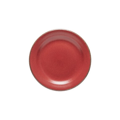 Talíř dezertní 22cm POSITANO, červená tmavá  (ZCF-XCP221-BRD)