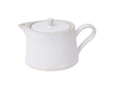 Konvice na čaj 0,42L, BEJA, bílá&krémová  (ZCN-ATX181-CRM)