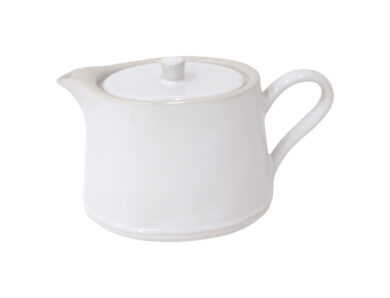 Konvice na čaj 1L, BEJA, bílá&krémová  (ZCN-ATX231-CRM)