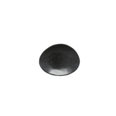 Talíř dezertní oválný 16cm, LIVIA, černá|Matte  (ZCN-GOP161-BLK)