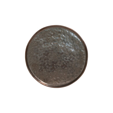 Talíř dezertní 21cm, LAGOA, černá|Metal  (ZCN-LOP211-MTL)