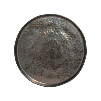 Talíř 27cm, LAGOA, černá|Metal  (ZCN-LOP271-MTL)